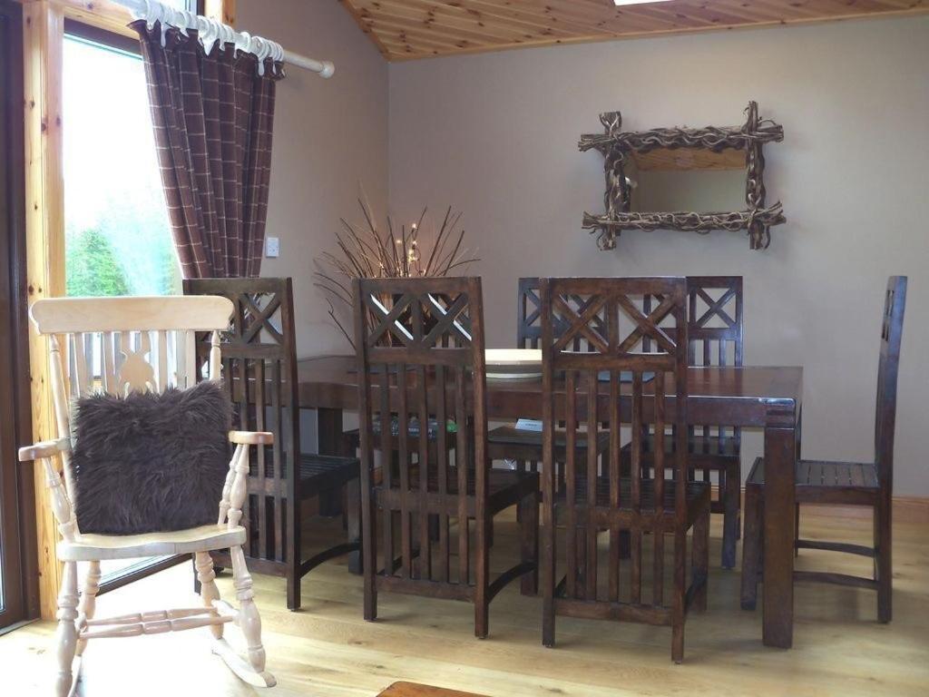 Lochside Lodge Glengoulandie Dış mekan fotoğraf